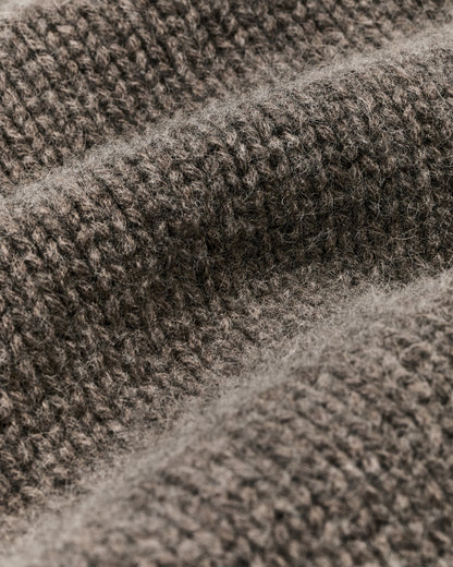 Men Filson 3-gauge Alpaca Blend Sweater - Bark Heather