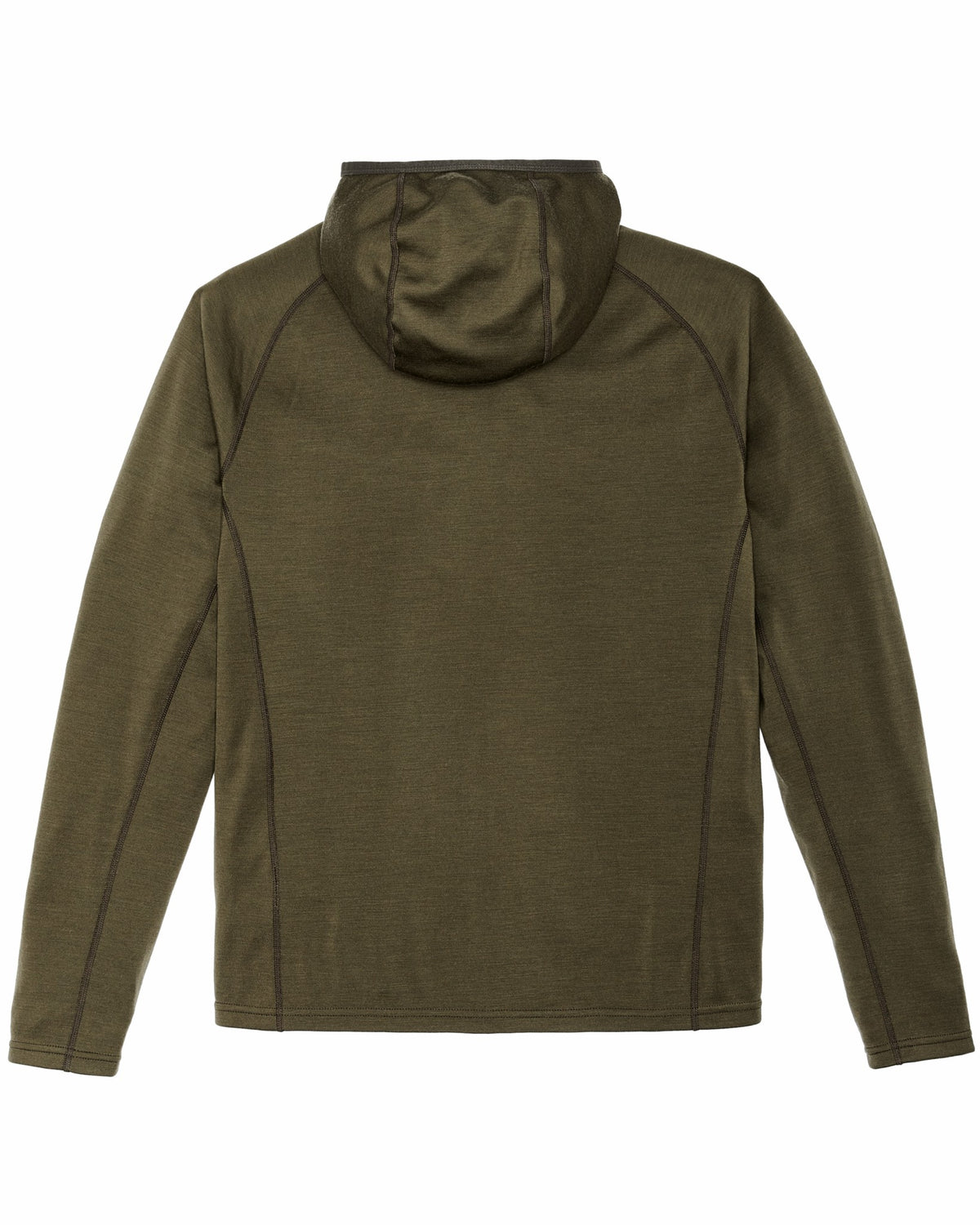 Men Filson 400g Merino Wool Hoodie - Dark Olive