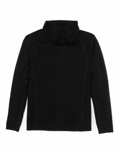 Men Filson 400g Merino Wool Hoodie - Black