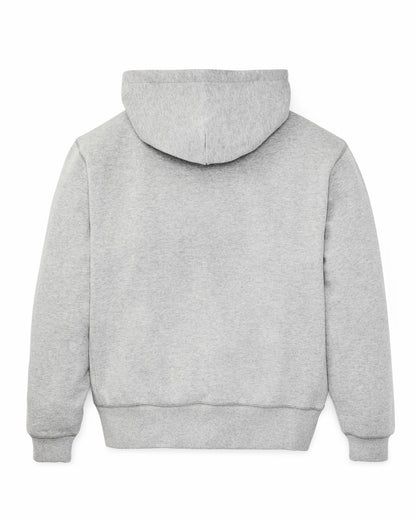 Men Filson 14-oz. Heritage Fleece Hoodie - Gray Heather