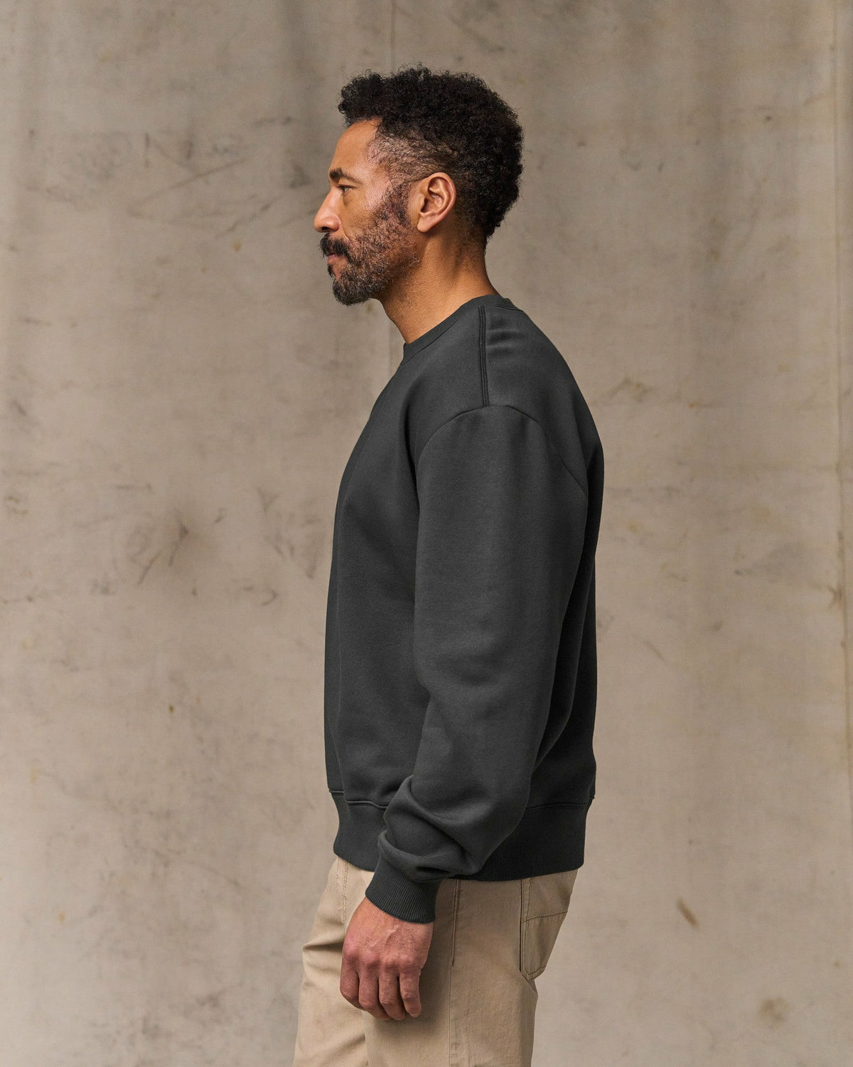 Men Filson Northwest Crewneck Sweatshirt - Faded Black