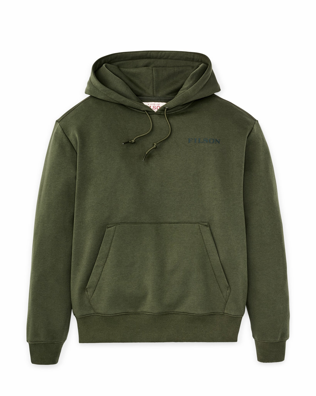 Men Filson Scenic Graphic Hoodie - Surplus Green