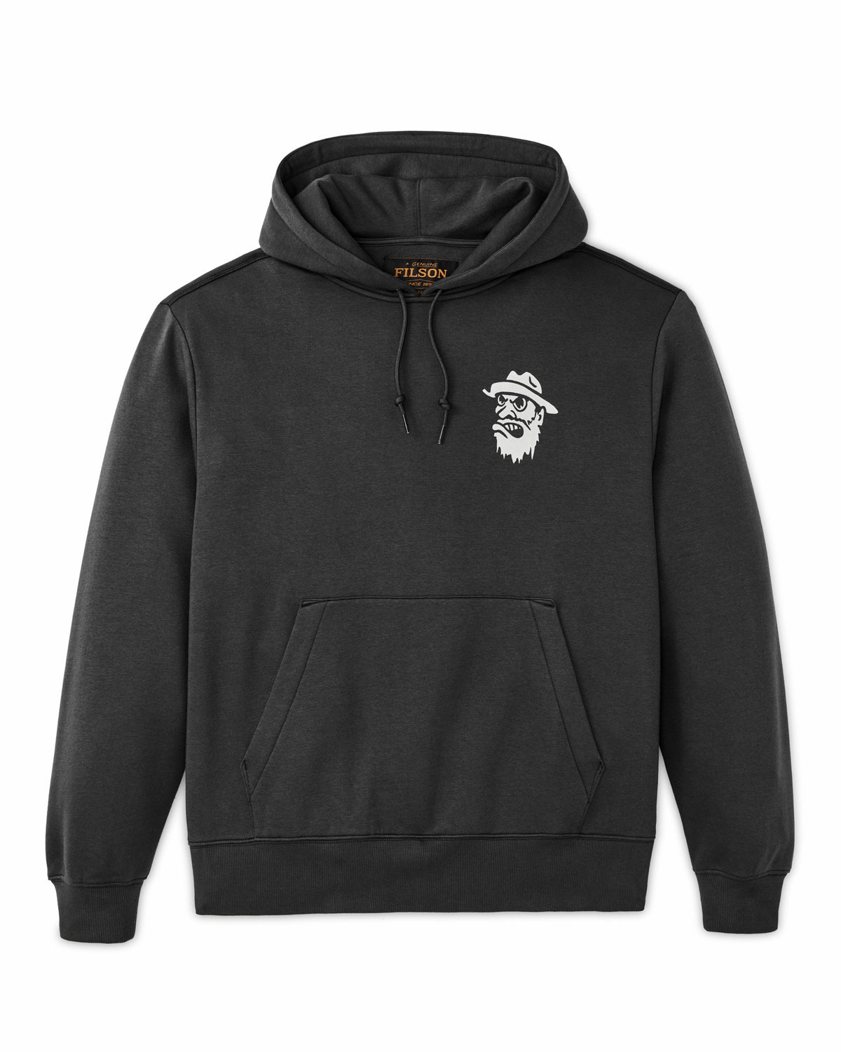 Men Filson Silver Lake Graphic Hoodie - Faded Black