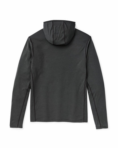 Men Filson Wool-Blend UPF Hoodie - Raven
