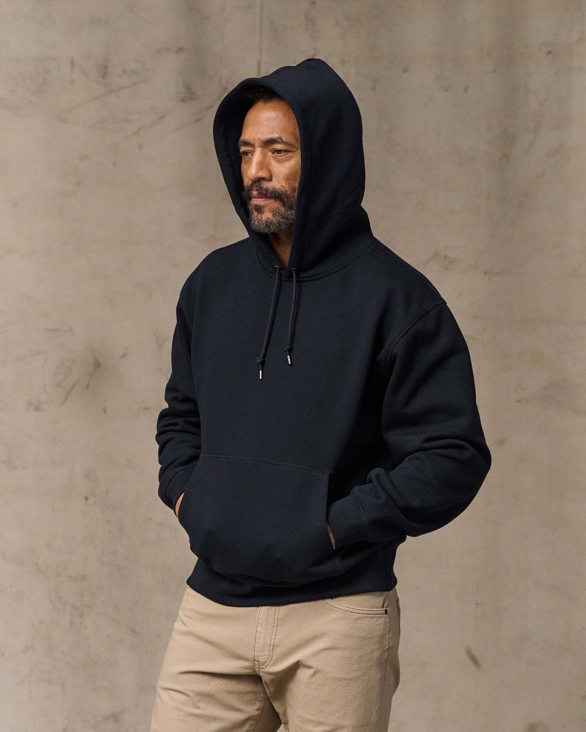 Men Filson 14-oz. Heritage Fleece Hoodie - Dark Indigo