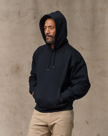 Men Filson 14-oz. Heritage Fleece Hoodie - Dark Indigo