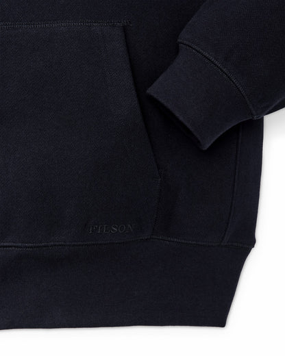 Men Filson 14-oz. Heritage Fleece Hoodie - Dark Indigo