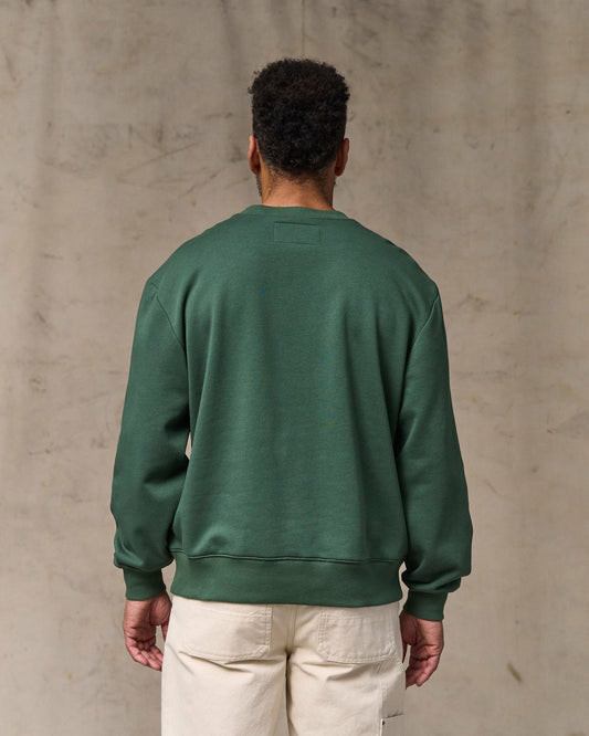 Men Filson Northwest Crewneck Sweatshirt - Granite Green