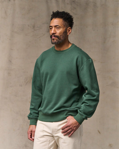 Men Filson Northwest Crewneck Sweatshirt - Granite Green
