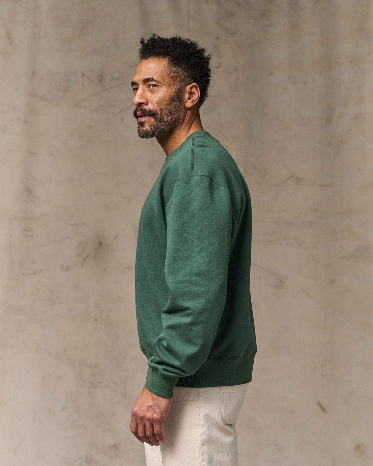 Men Filson Northwest Crewneck Sweatshirt - Granite Green