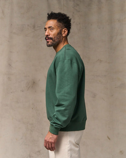Men Filson Northwest Crewneck Sweatshirt - Granite Green