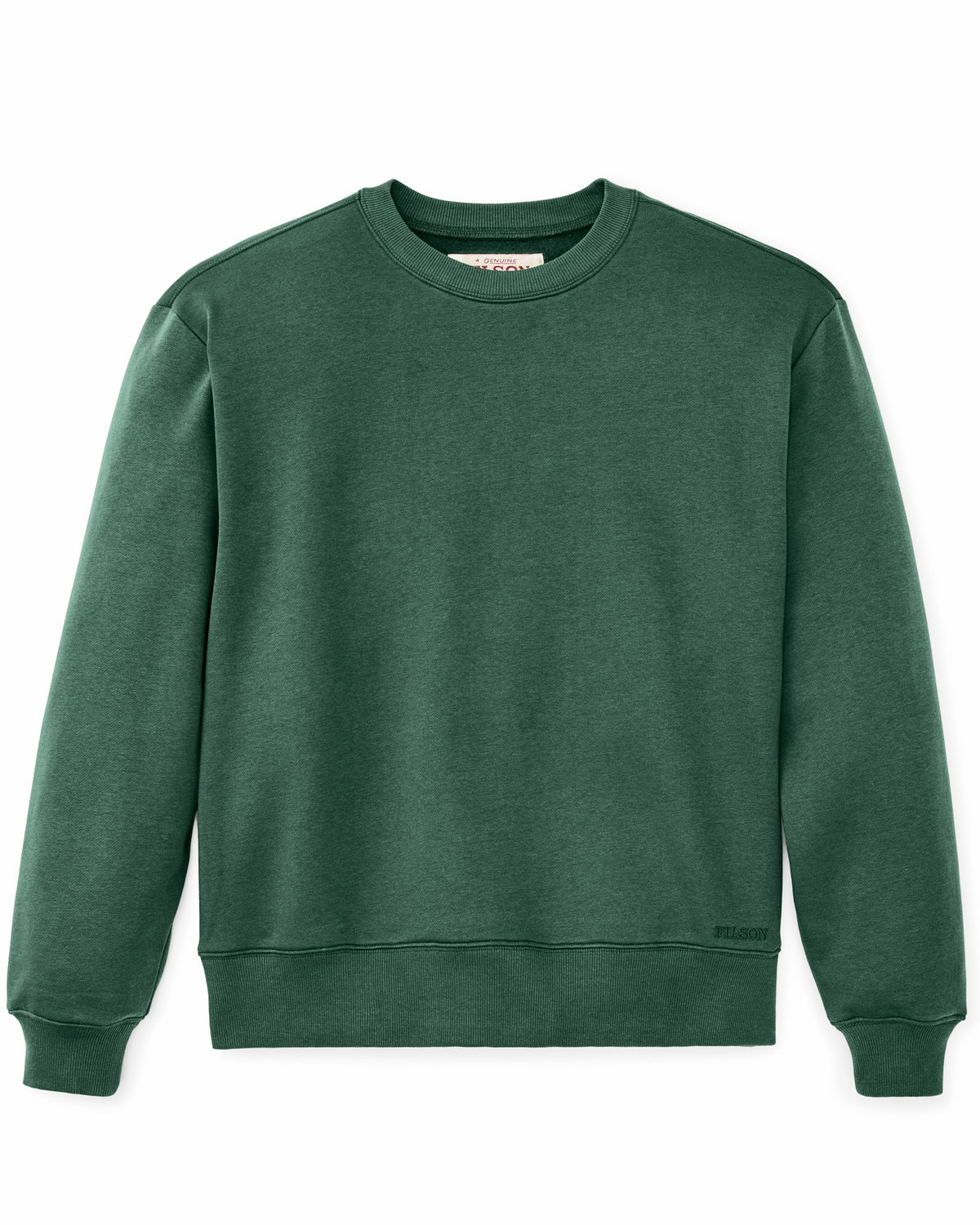 Men Filson Northwest Crewneck Sweatshirt - Granite Green