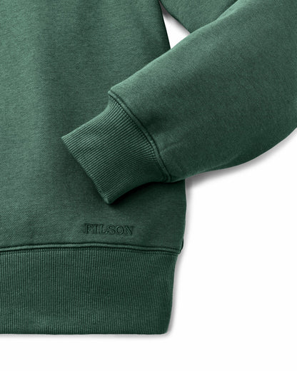 Men Filson Northwest Crewneck Sweatshirt - Granite Green