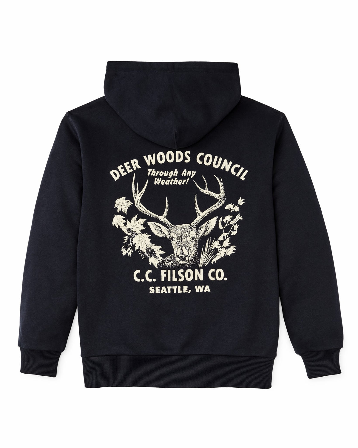 Men Filson Prospector Graphic Hoodie - Night Sky / Buck