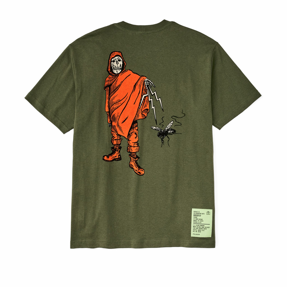 Men Filson Filson X Housefly Frontier Graphic T-shirt
