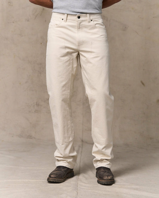 Men Filson Dry Tin Double Front Pants - Natural Seed