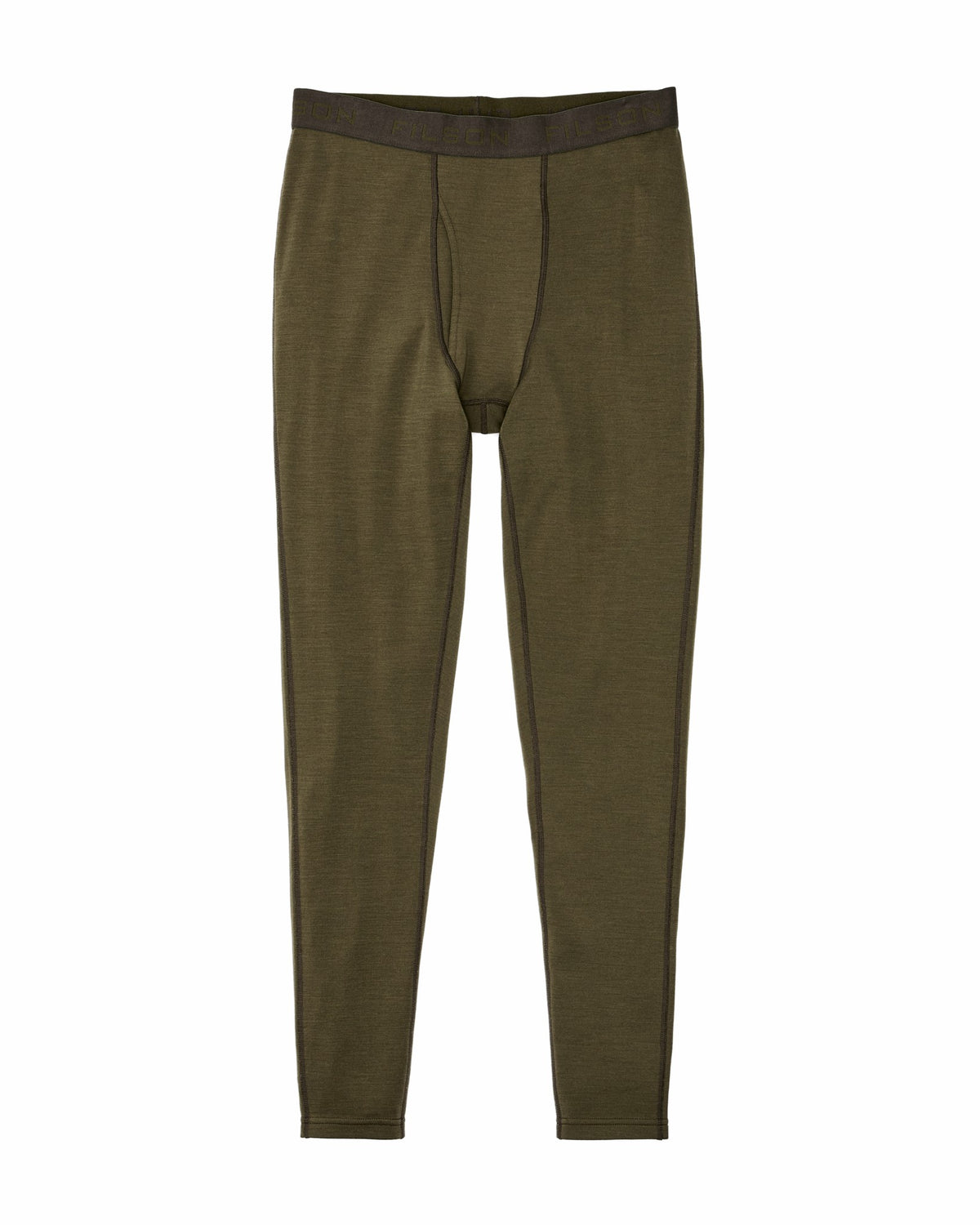 Men Filson 400g Merino Wool Bottoms - Dark Olive