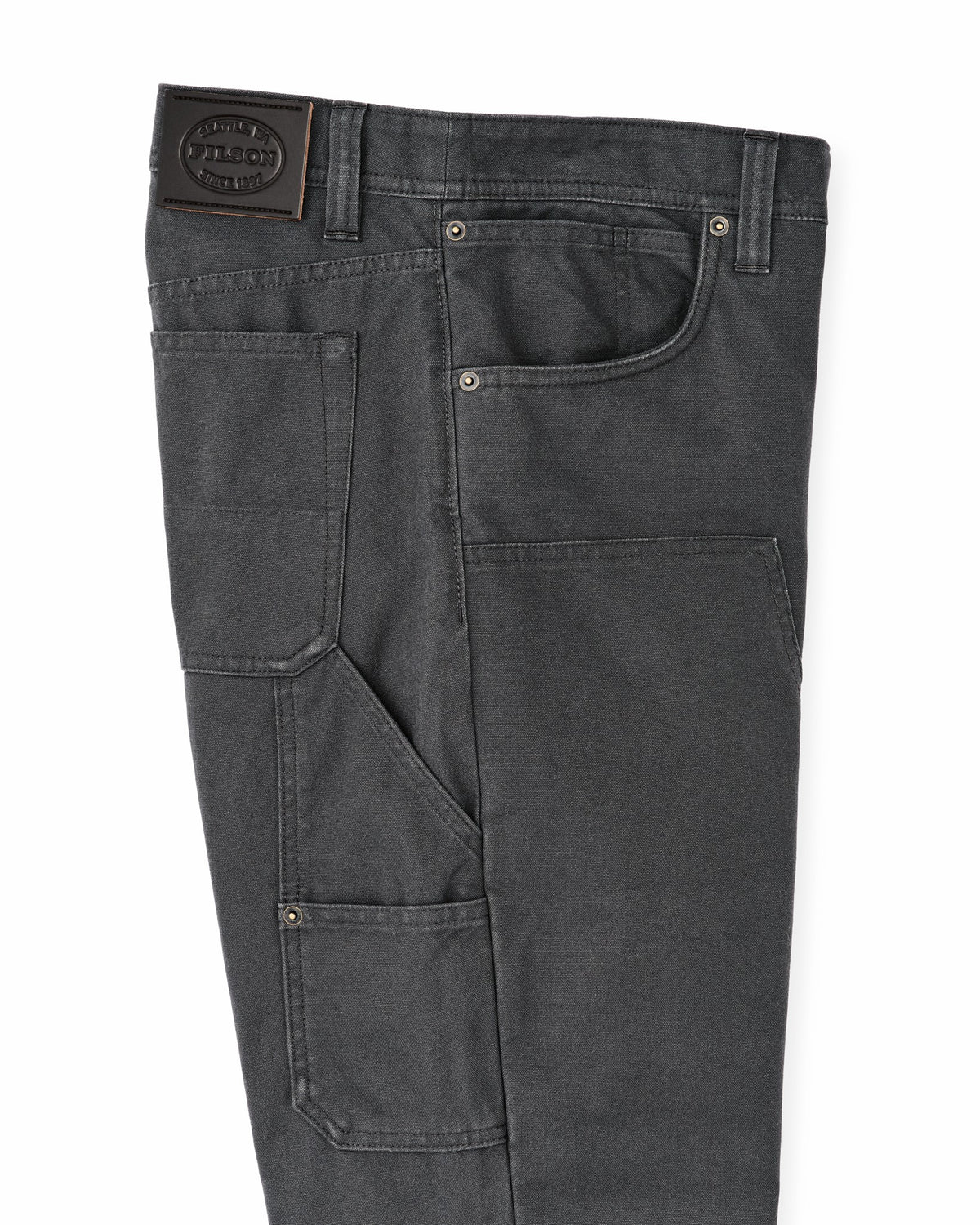 Men Filson Dry Tin Double Front Pants - Raven