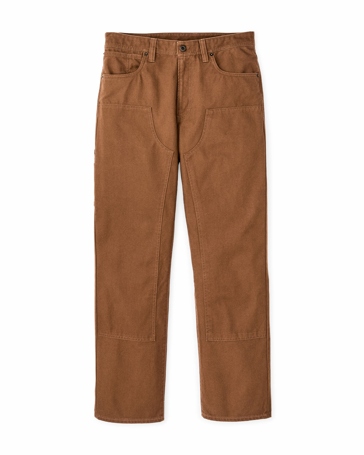 Men Filson Dry Tin Double Front Pants - Whiskey