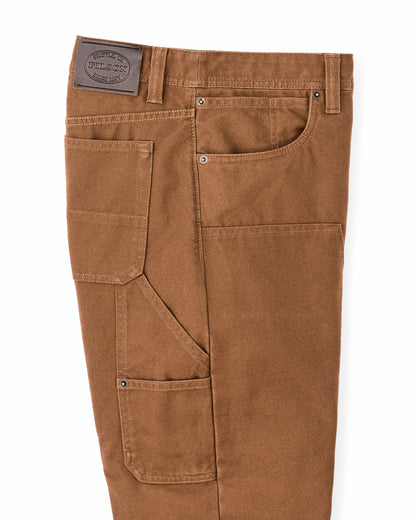 Men Filson Dry Tin Double Front Pants - Whiskey
