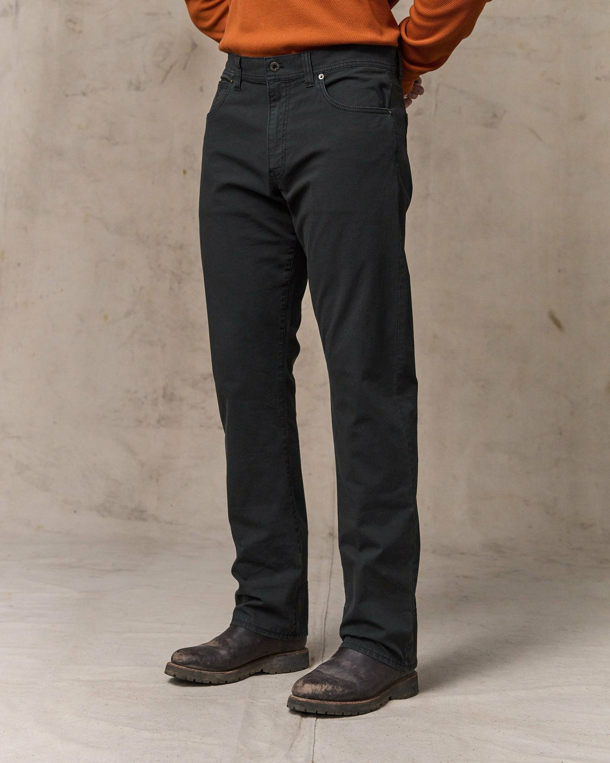 Men Filson Granite Mountain 5-pocket Pants - Washed Faded Black