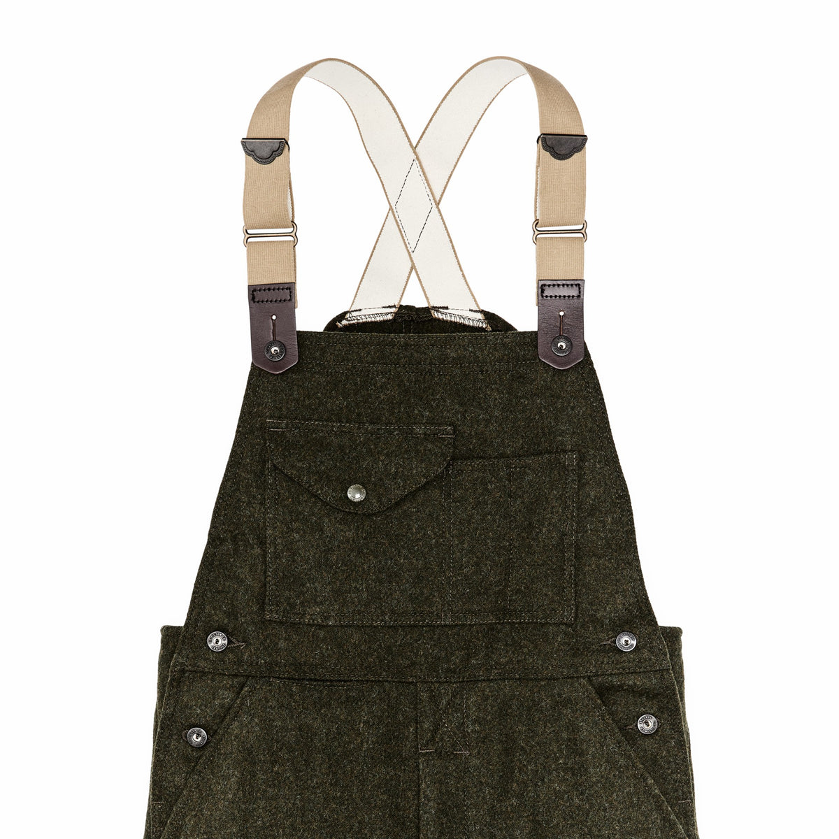 Men Filson Mackinaw Wool Bibs