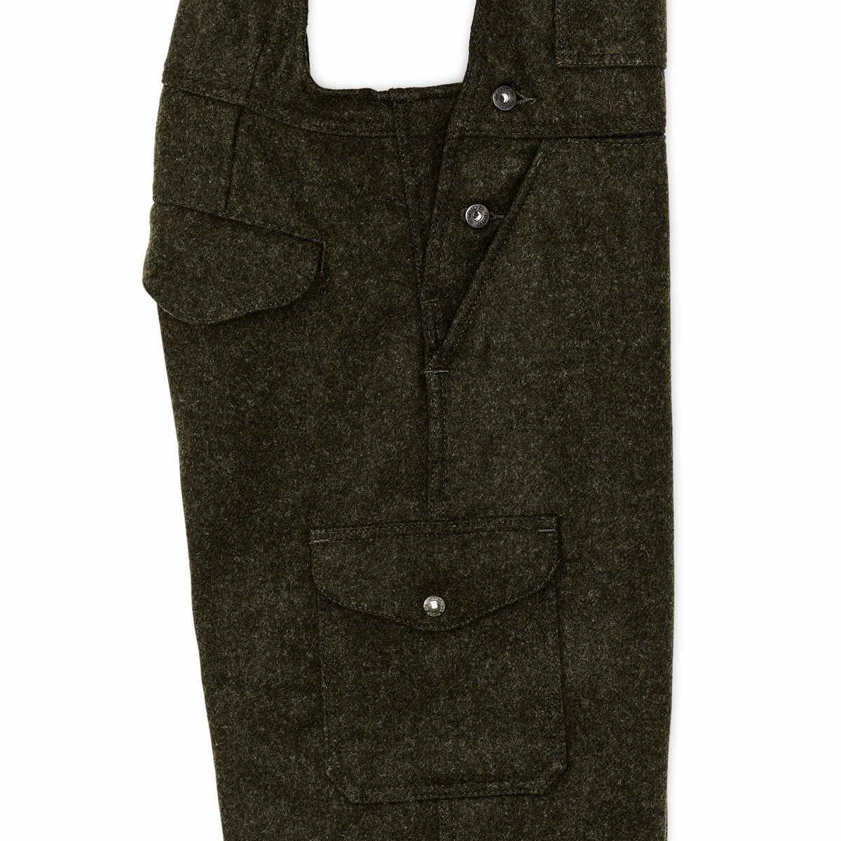 Men Filson Mackinaw Wool Bibs