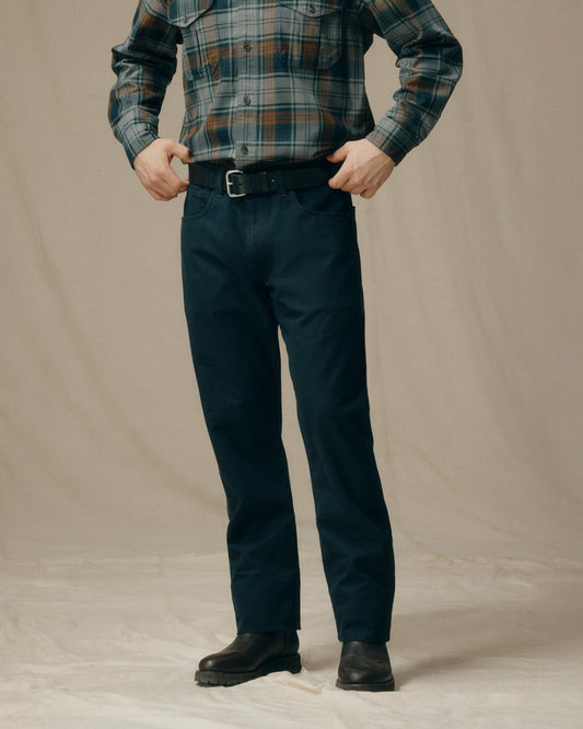 Men Filson Dry Tin Cloth 5-pocket Pants