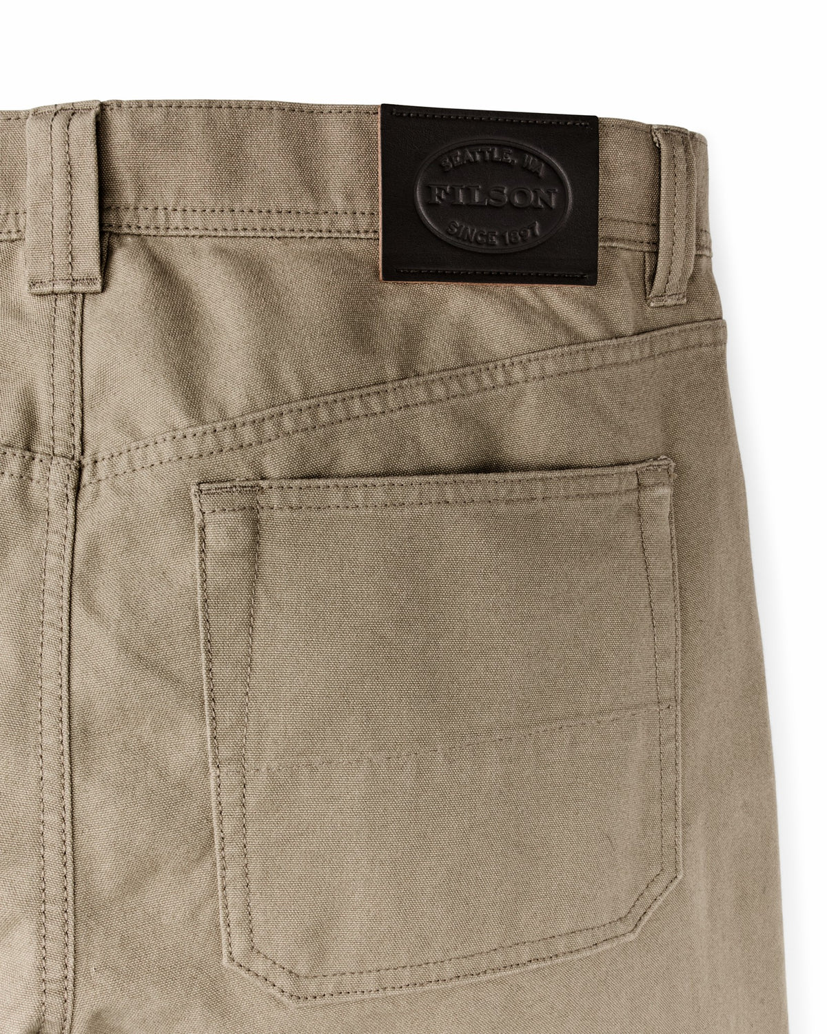 Men Filson Dry Tin Cloth 5-pocket Pants
