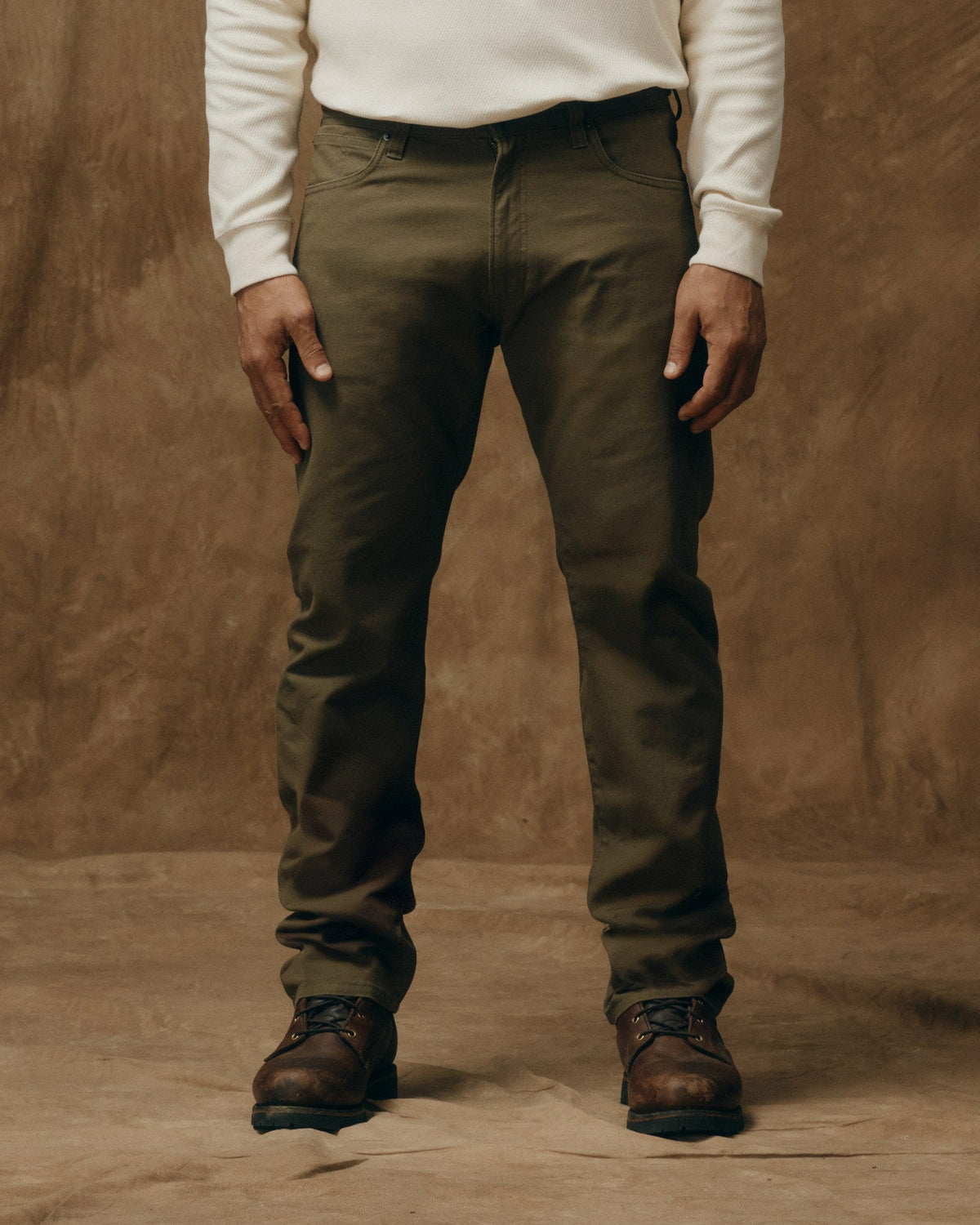 Men Filson Dry Tin Cloth 5-pocket Pants