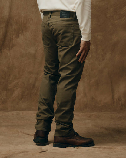 Men Filson Dry Tin Cloth 5-pocket Pants