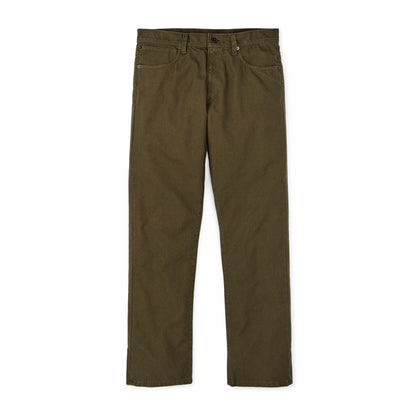 Men Filson Dry Tin Cloth 5-pocket Pants
