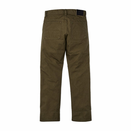 Men Filson Dry Tin Cloth 5-pocket Pants