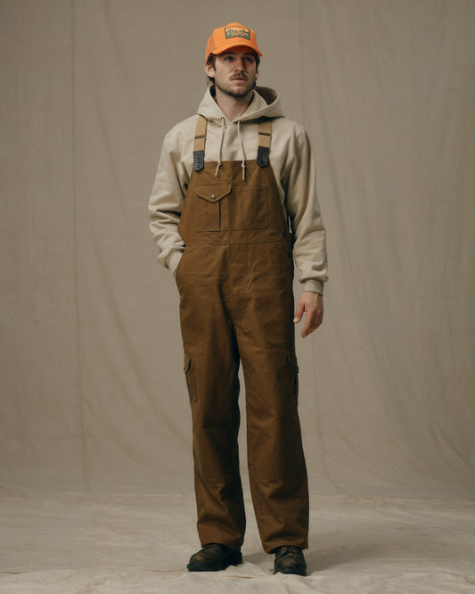 Men Filson Oil Finish Double Tin Cloth Bibs
