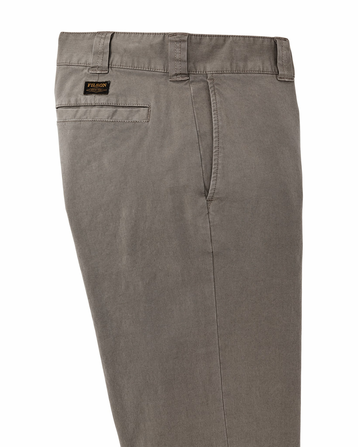 Men Filson Granite Mountain Flat Front Pants - Hawk Brown