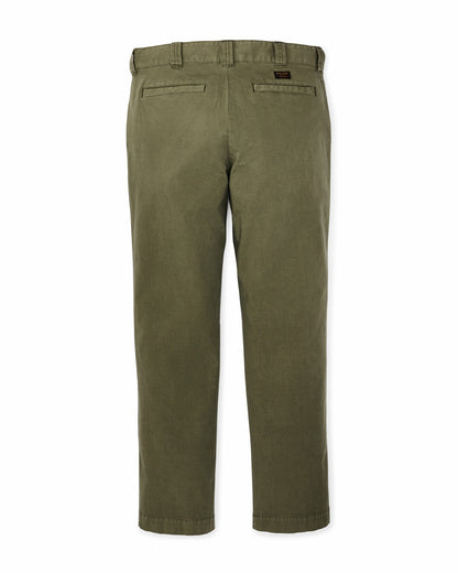 Men Filson Granite Mountain Flat Front Pants - Burnt Olive