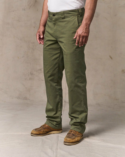 Men Filson Granite Mountain Flat Front Pants - Burnt Olive