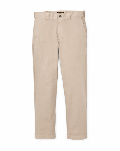 Men Filson Granite Mountain Flat Front Pants - Buck Tan