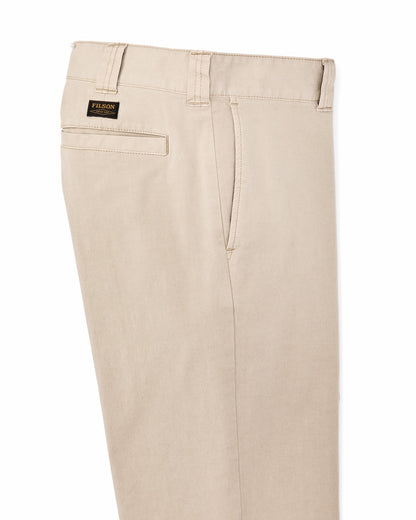 Men Filson Granite Mountain Flat Front Pants - Buck Tan