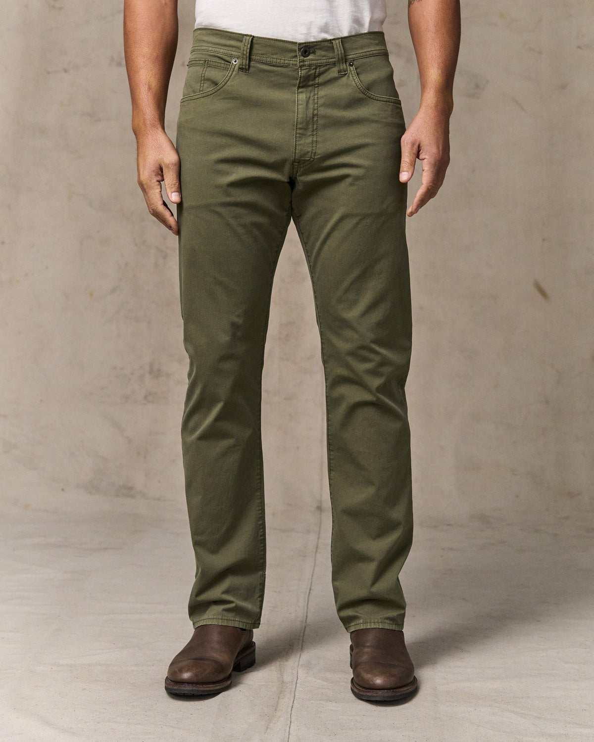 Men Filson Granite Mountain 5-pocket Pants - Burnt Olive