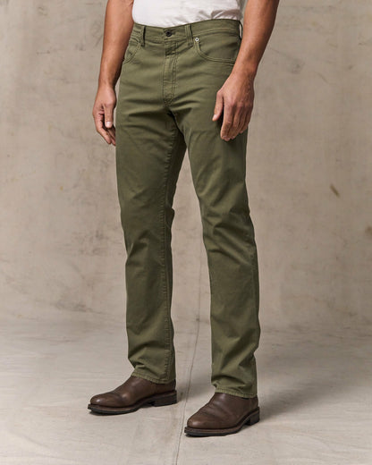 Men Filson Granite Mountain 5-pocket Pants - Burnt Olive