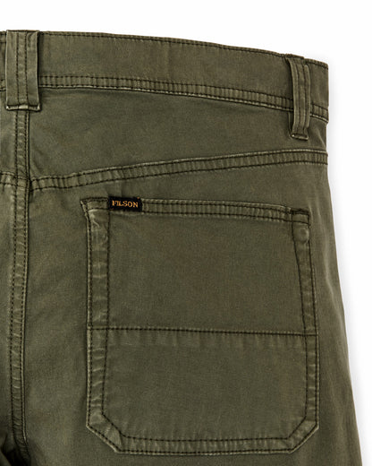 Men Filson Granite Mountain 5-pocket Pants - Burnt Olive