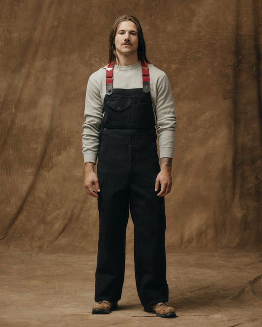 Men Filson Mackinaw Wool Bibs
