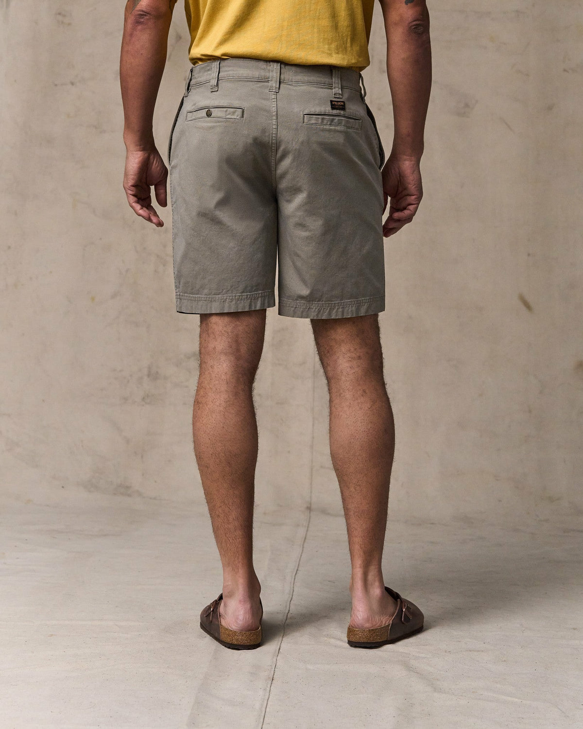 Men Filson Granite Mountain 9" Shorts - Hawk Brown