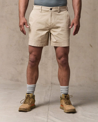 Men Filson Granite Mountain 6" Shorts - Buck Tan