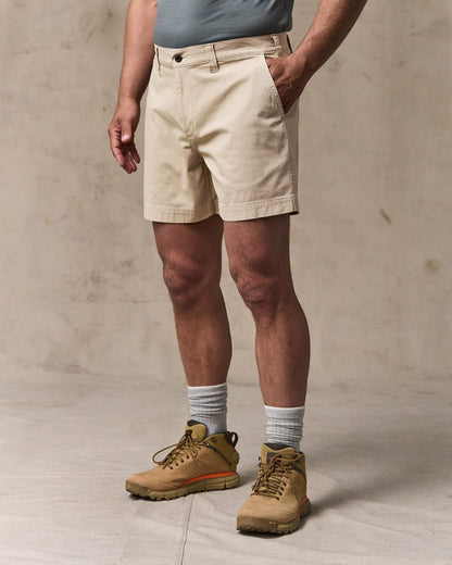 Men Filson Granite Mountain 6" Shorts - Buck Tan