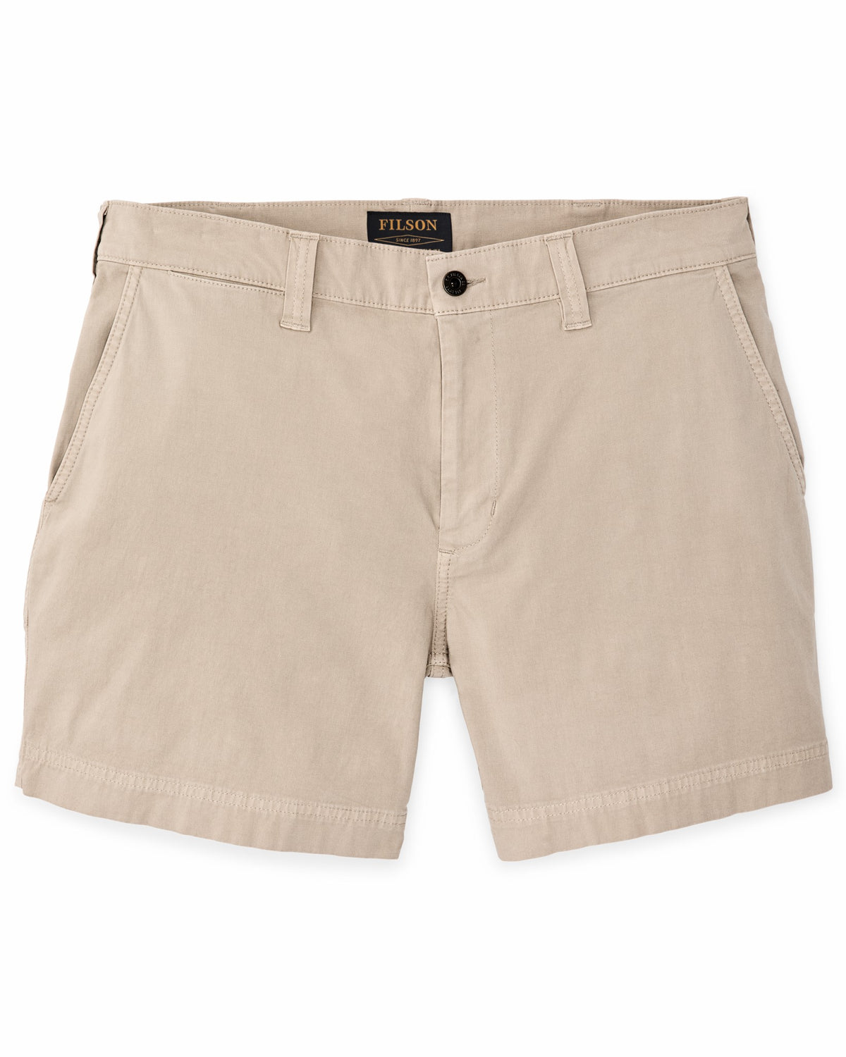 Men Filson Granite Mountain 6" Shorts - Buck Tan