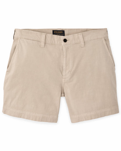 Men Filson Granite Mountain 6" Shorts - Buck Tan