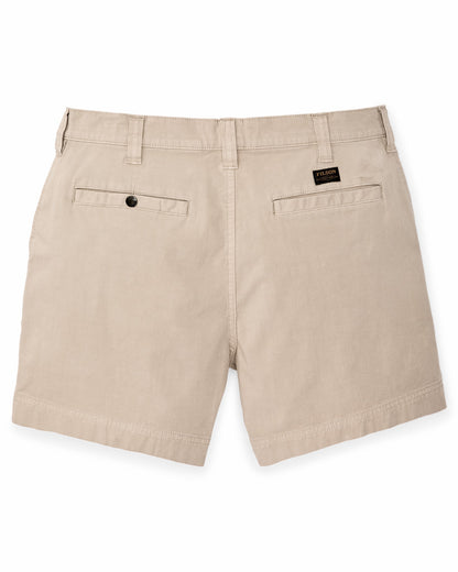 Men Filson Granite Mountain 6" Shorts - Buck Tan