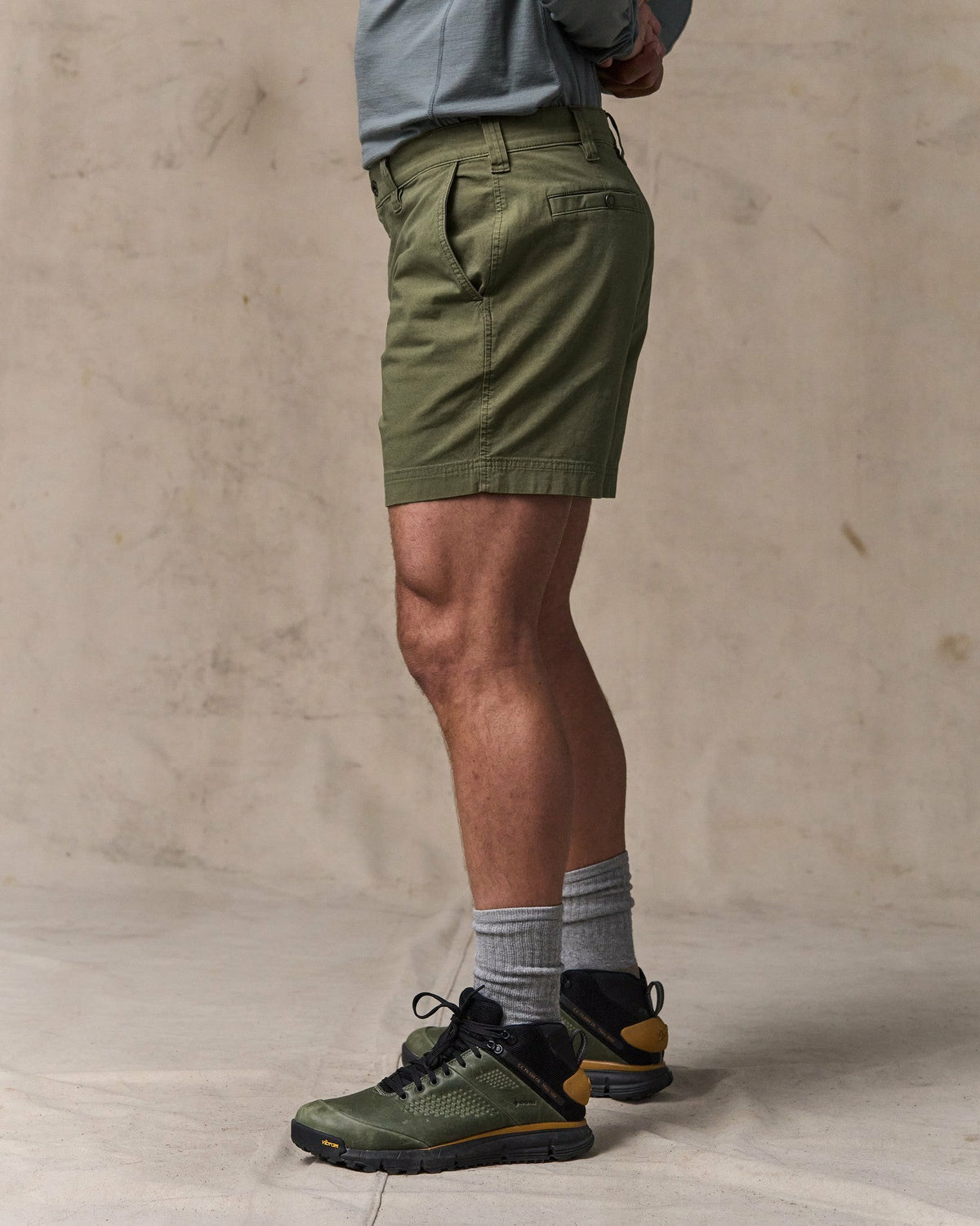 Men Filson Granite Mountain 6" Shorts - Burnt Olive